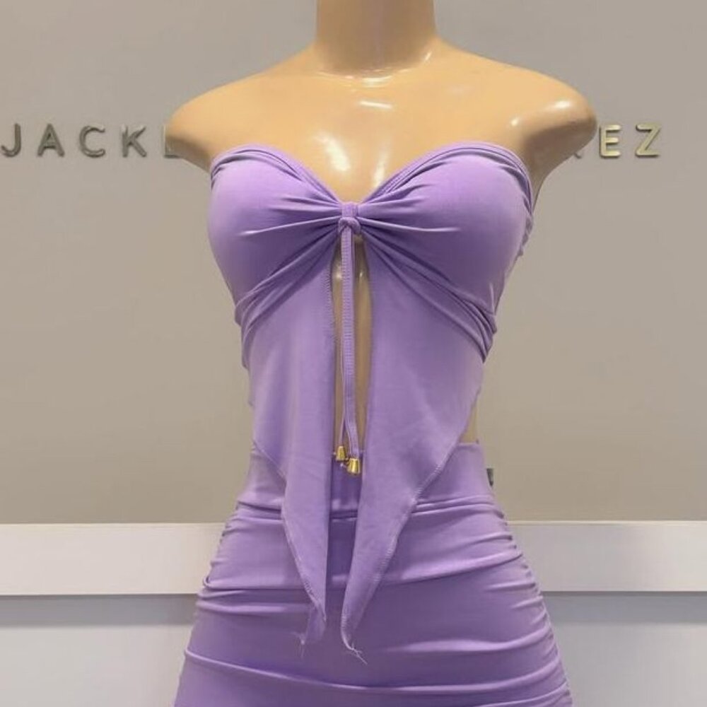 Purple dress